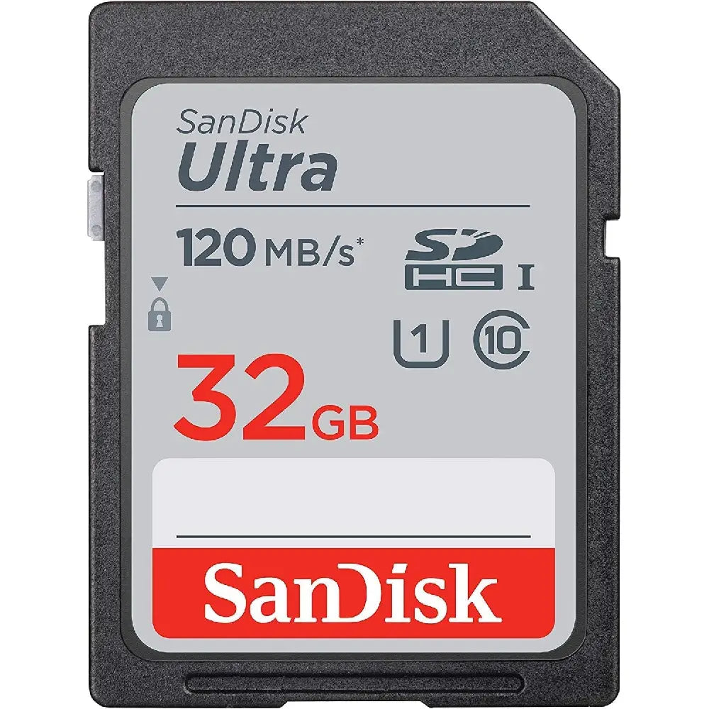 SanDisk 32GB Ultra SDHC UHS-I Memory Card -'' 120MB/s,'' SDSDUN4-032G-GN6IN thumbnail