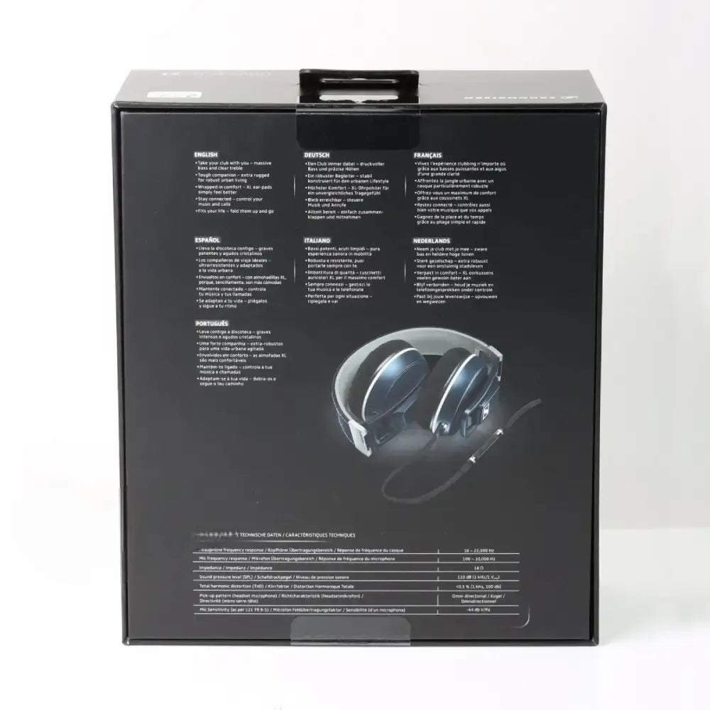 Sennheiser URBANITE XL Mobile iOS Over-Ear Headphones 506446 thumbnail