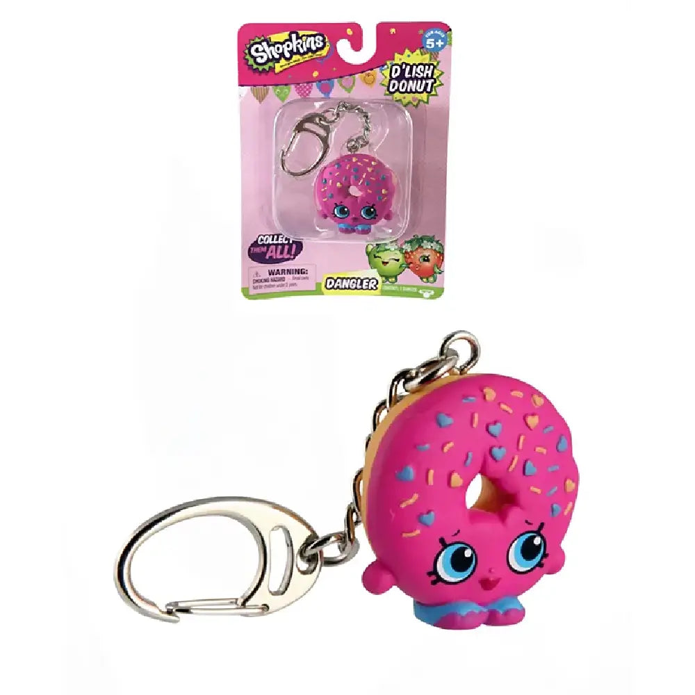Shopkins Dangler Single Pack, D'Lish Donut 93303 thumbnail