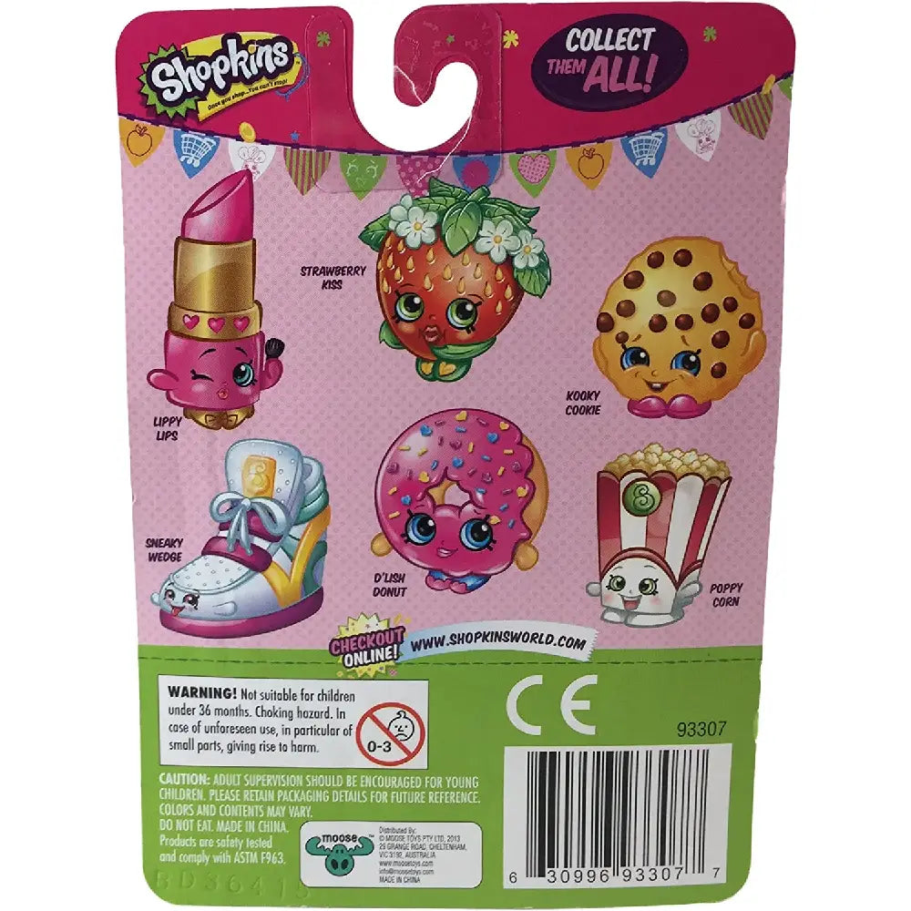 Shopkins Dangler Single Pack, D'Lish Donut 93303 thumbnail