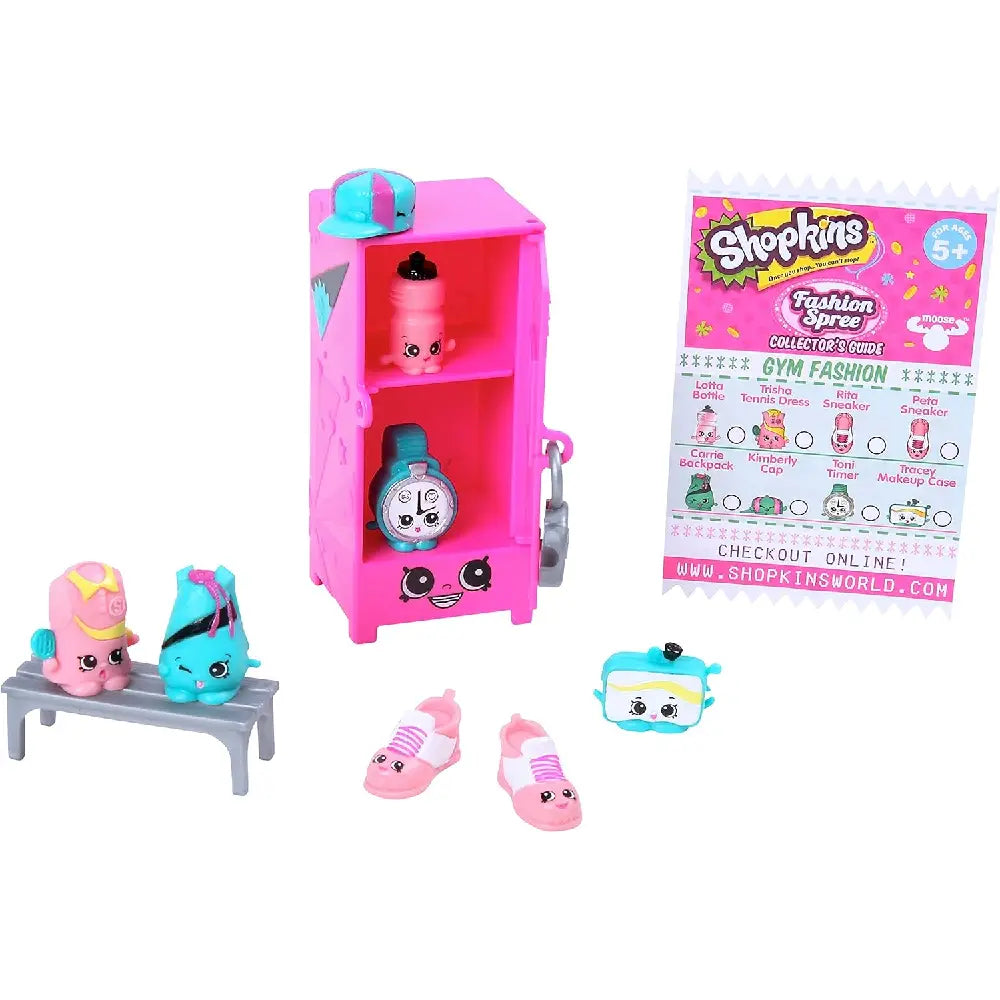 Shopkins Fashion Gym Fashion Collection 56297 thumbnail