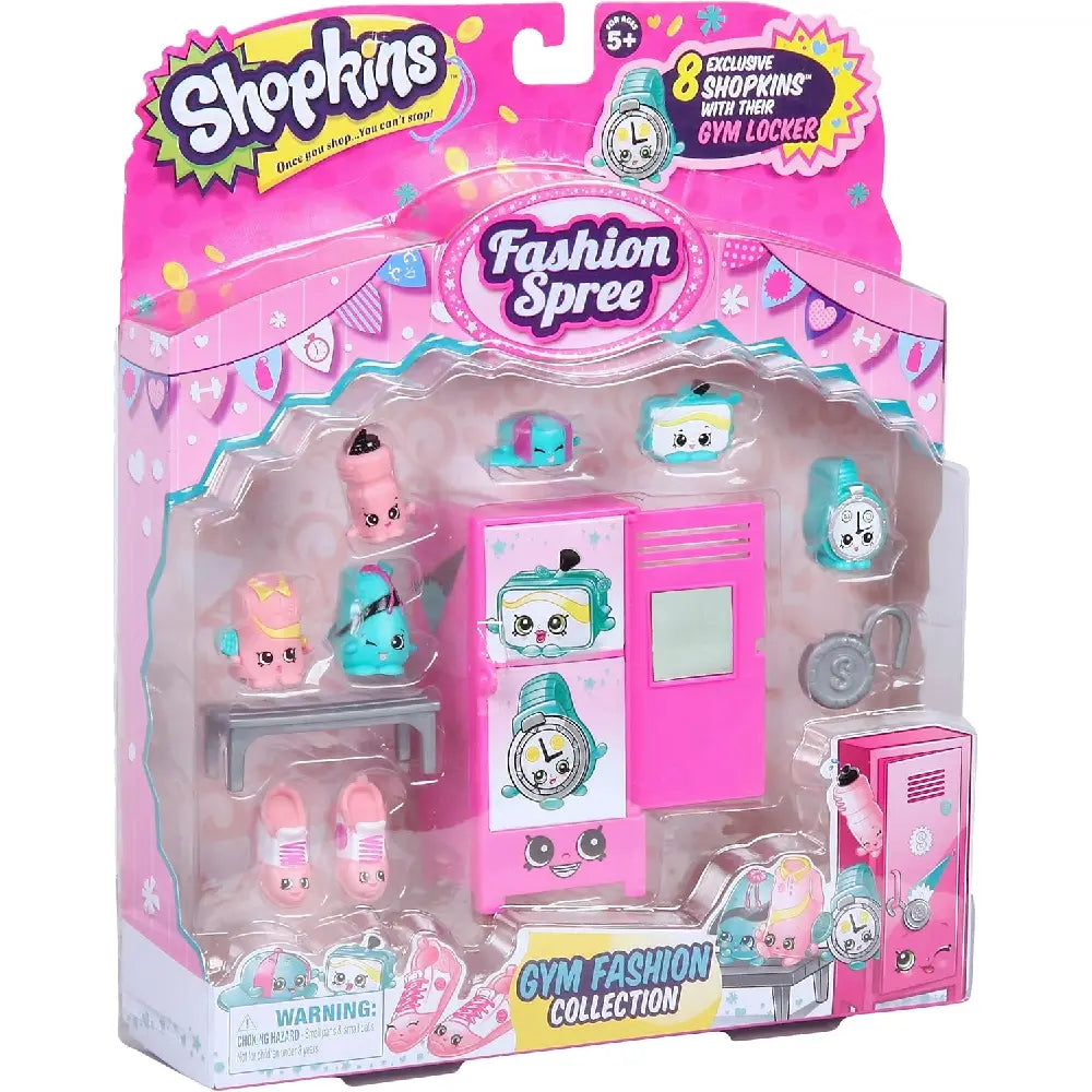Shopkins Fashion Gym Fashion Collection 56297 thumbnail