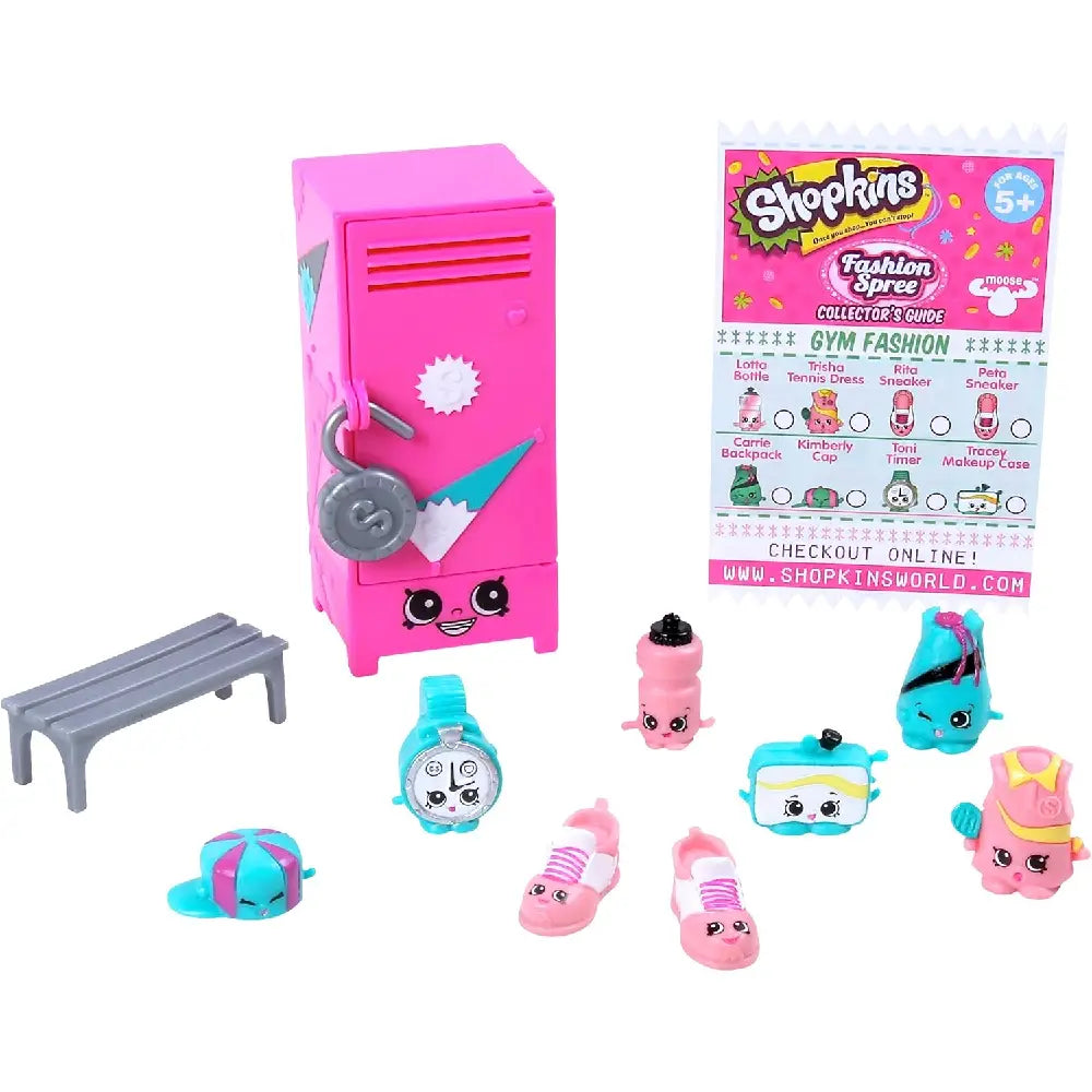 Shopkins Fashion Gym Fashion Collection 56297 thumbnail