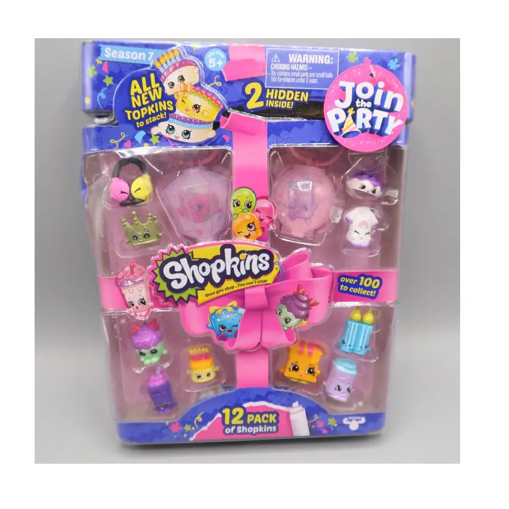 Shopkins Join the Party Season 7 12 Pack Newest addition to Shopkin Family 56355 thumbnail