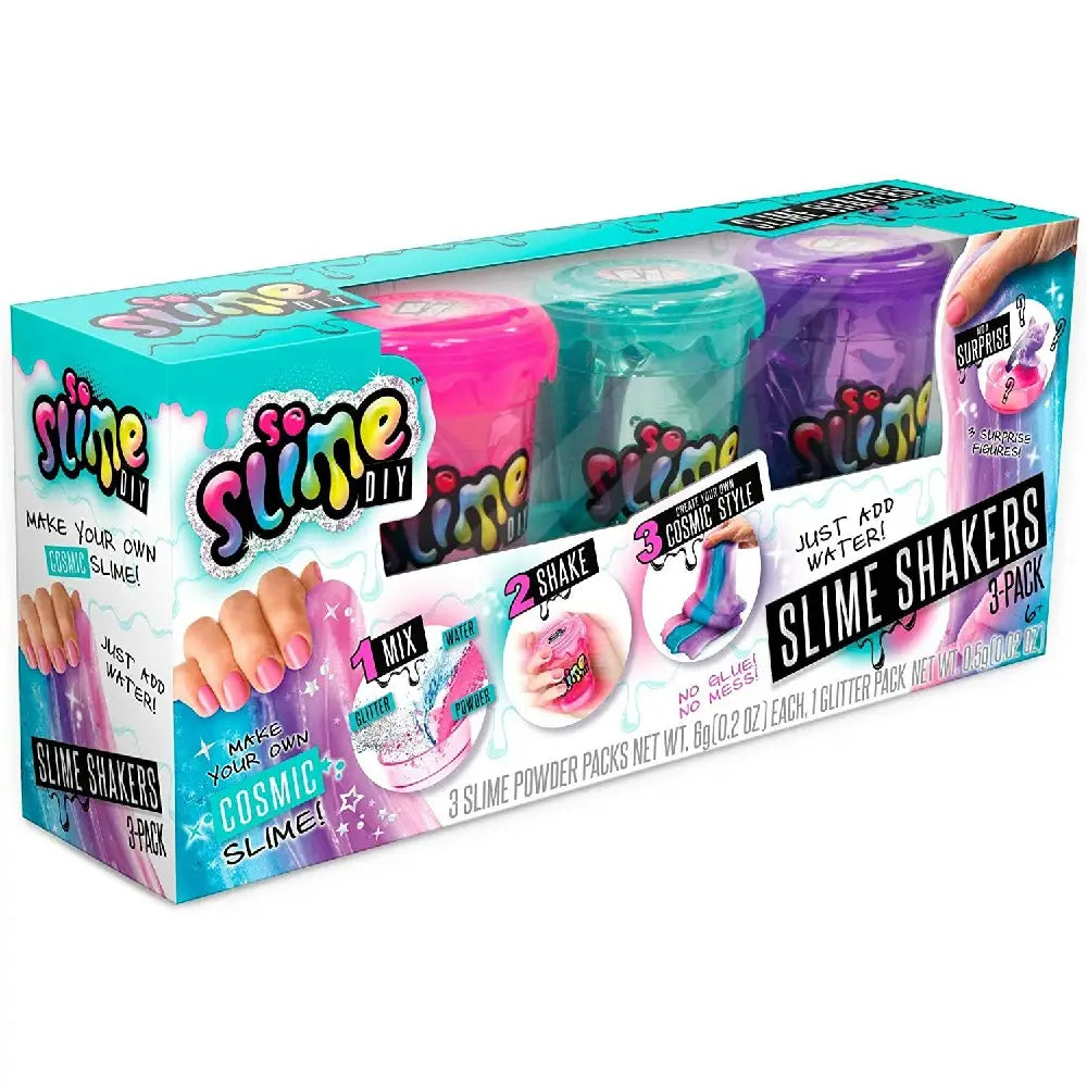SoSlime DIY 3-Pack of Rainbow Cosmic Slime Shakers 277007 thumbnail