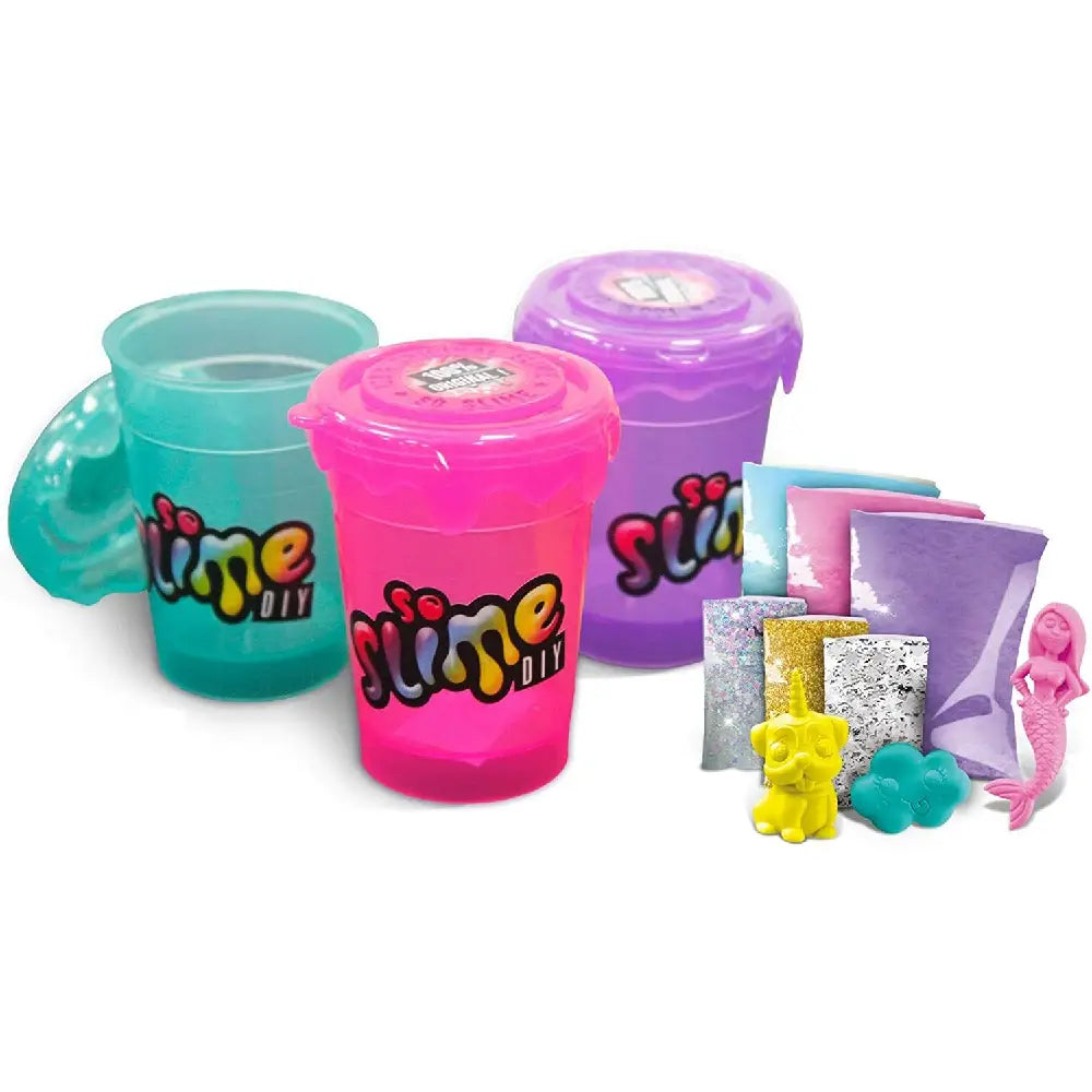 SoSlime DIY 3-Pack of Rainbow Cosmic Slime Shakers 277007 thumbnail