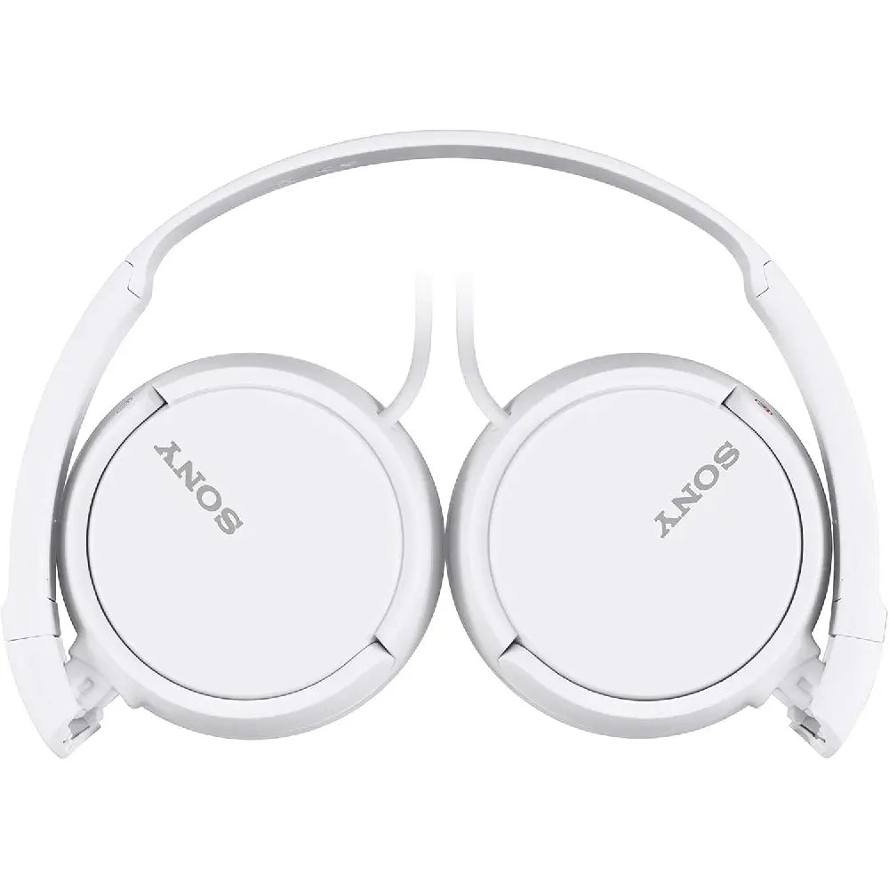 Sony Headphone Over-Head MDR-ZX110 Stereo Extra Bass [White With mic] MDR-ZX110AP/W thumbnail