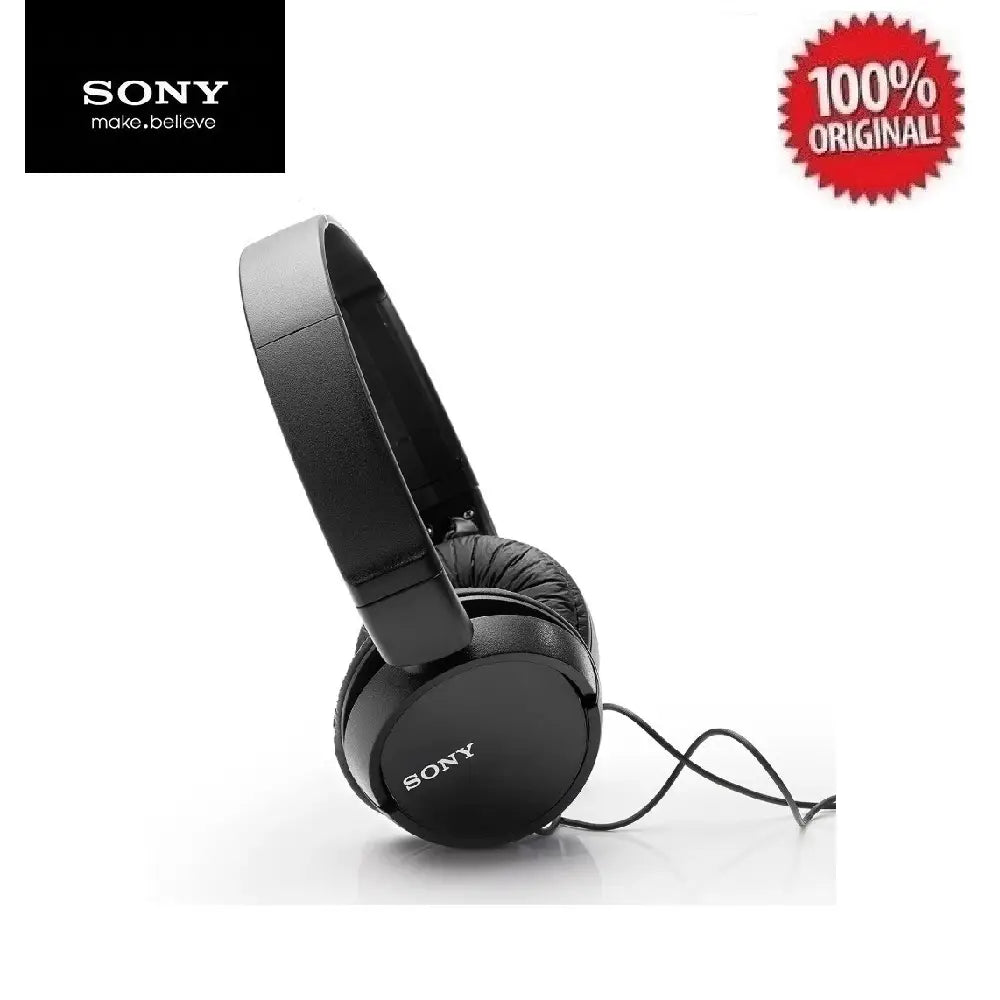 Sony Headphone Over-Head  Stereo Extra Bass [Black with mic] MDR-ZX110AP/BLK thumbnail