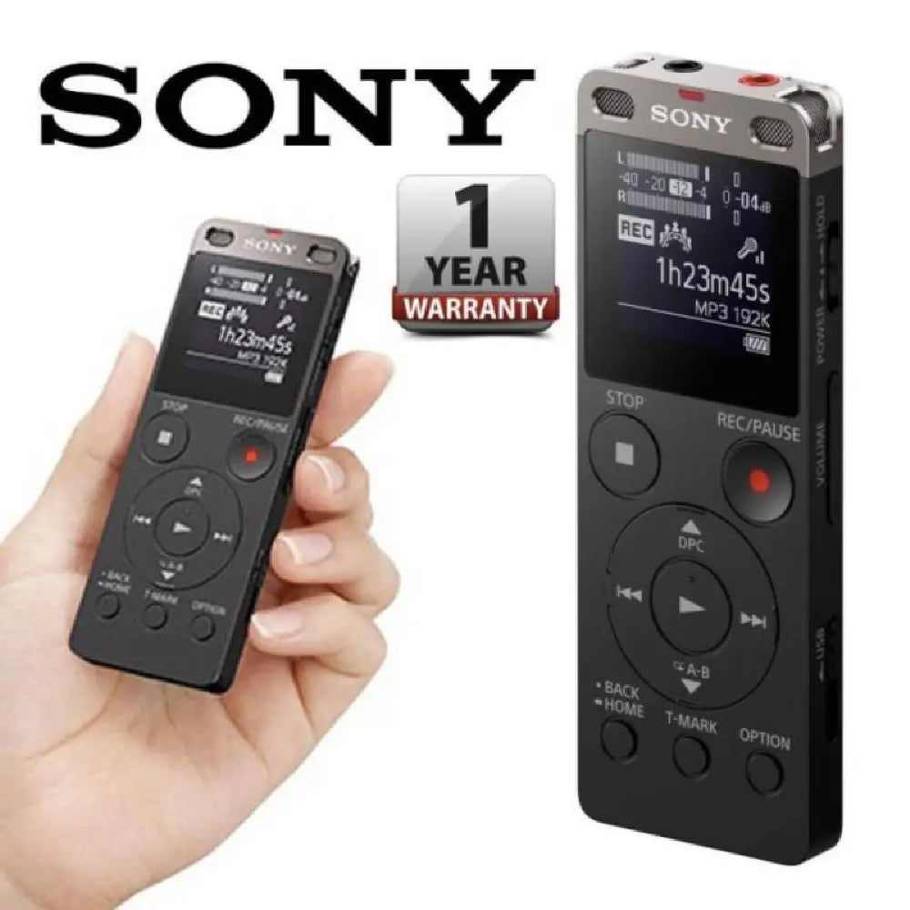 Sony ICDUX560BLK Stereo Digital Voice Recorder ICDUX560BLK thumbnail