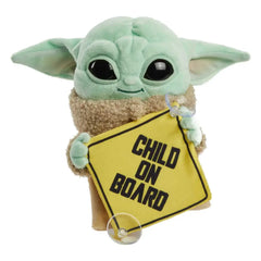 Star Wars Grogu Plush “Child on Board” Sign GXB51