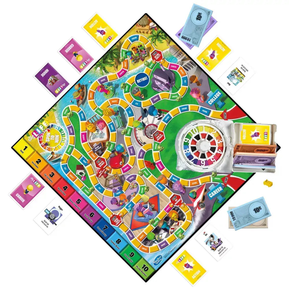 The Game of Life Classic Board Game  F0800 thumbnail