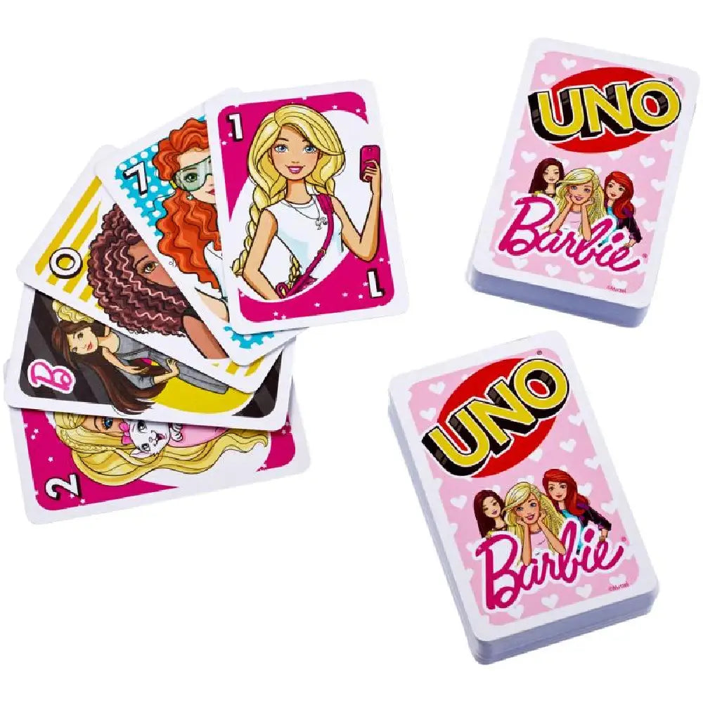 UNO Barbie Card Game FMP71 thumbnail
