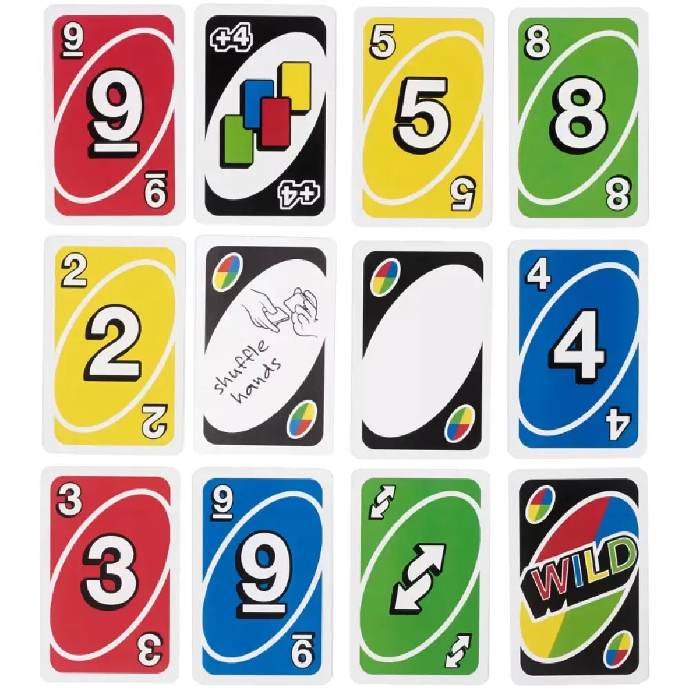 UNO Color & Number Matching Card Game 42003 thumbnail