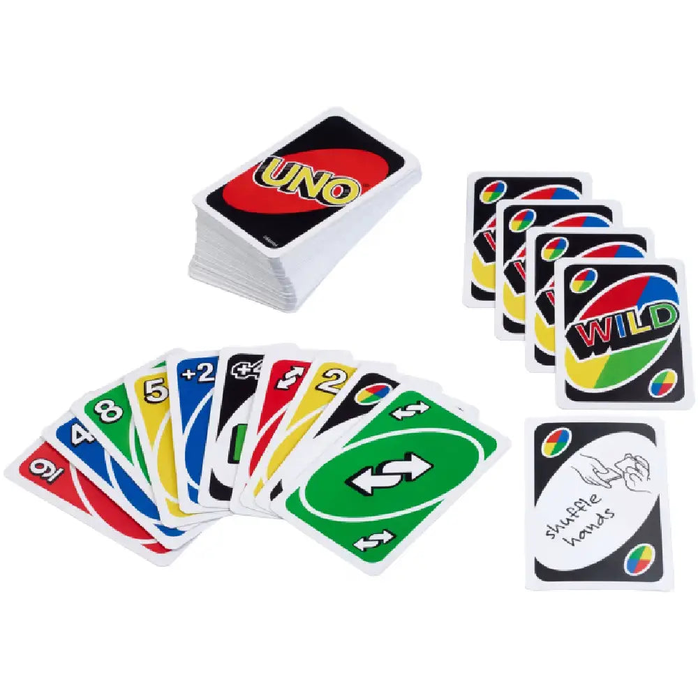 UNO Color & Number Matching Card Game 42003 thumbnail