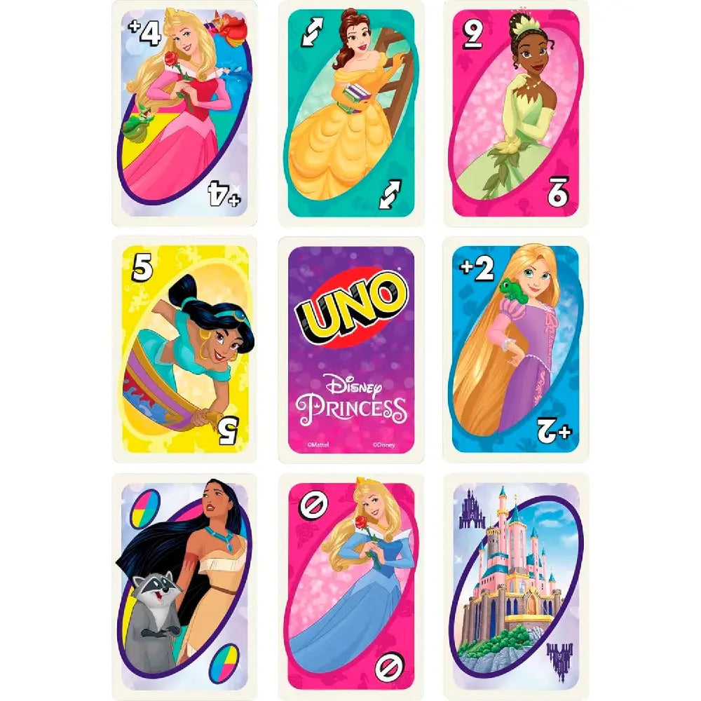 UNO Disney Princesses Card Game GYY69 thumbnail