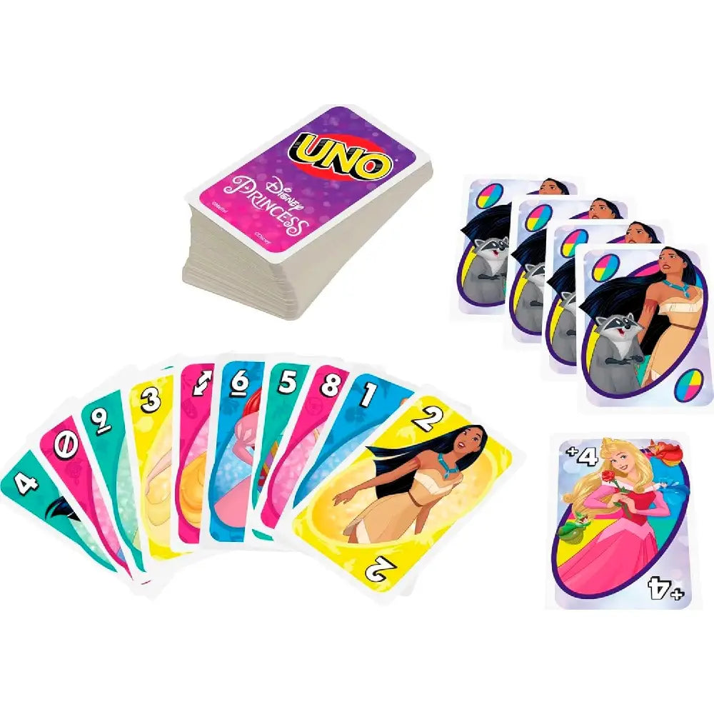 UNO Disney Princesses Card Game GYY69 thumbnail