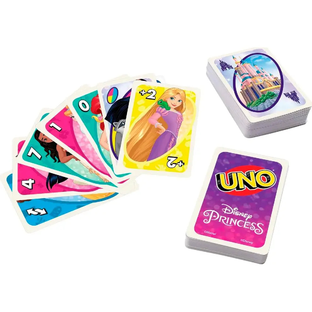 UNO Disney Princesses Card Game GYY69 thumbnail
