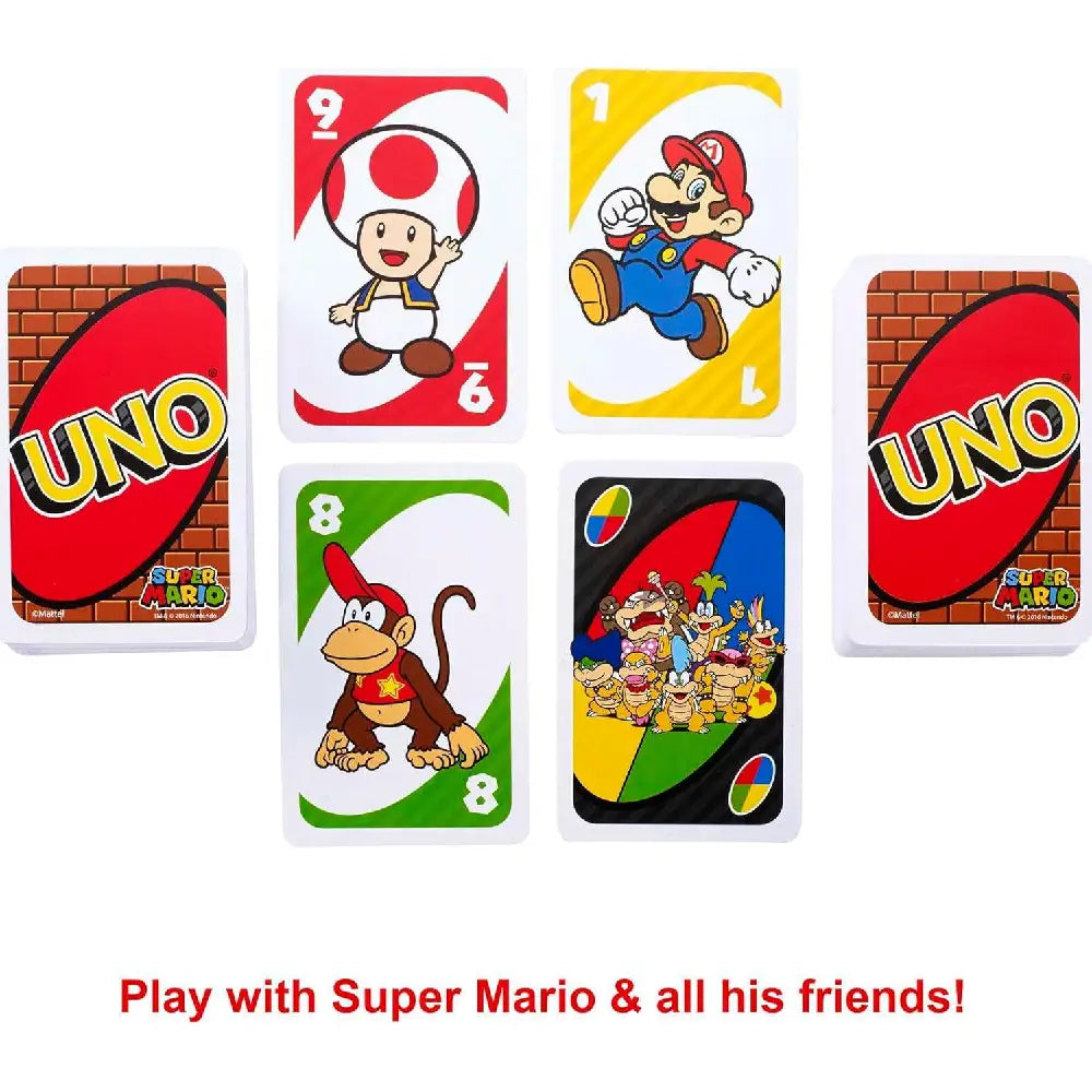 UNO Super Mario Card Game in Storage Tin thumbnail