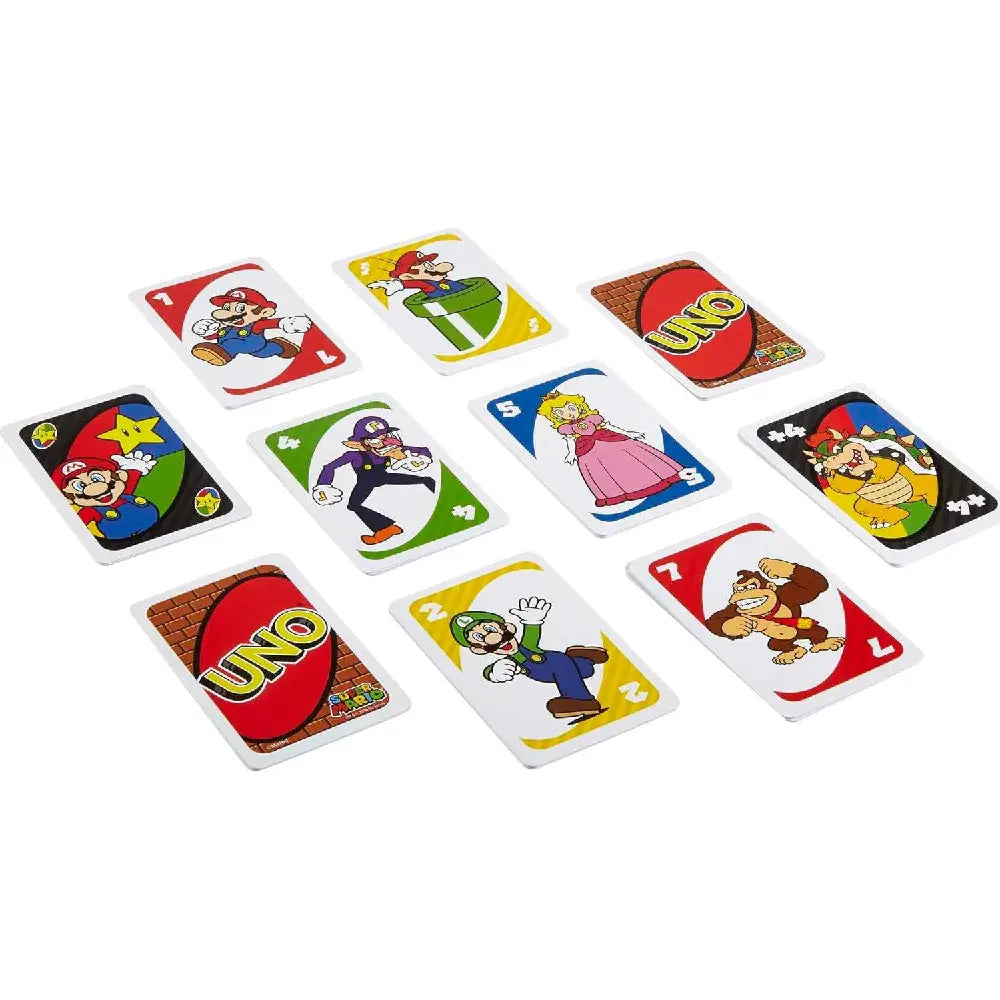 UNO Super Mario Card Game in Storage Tin thumbnail