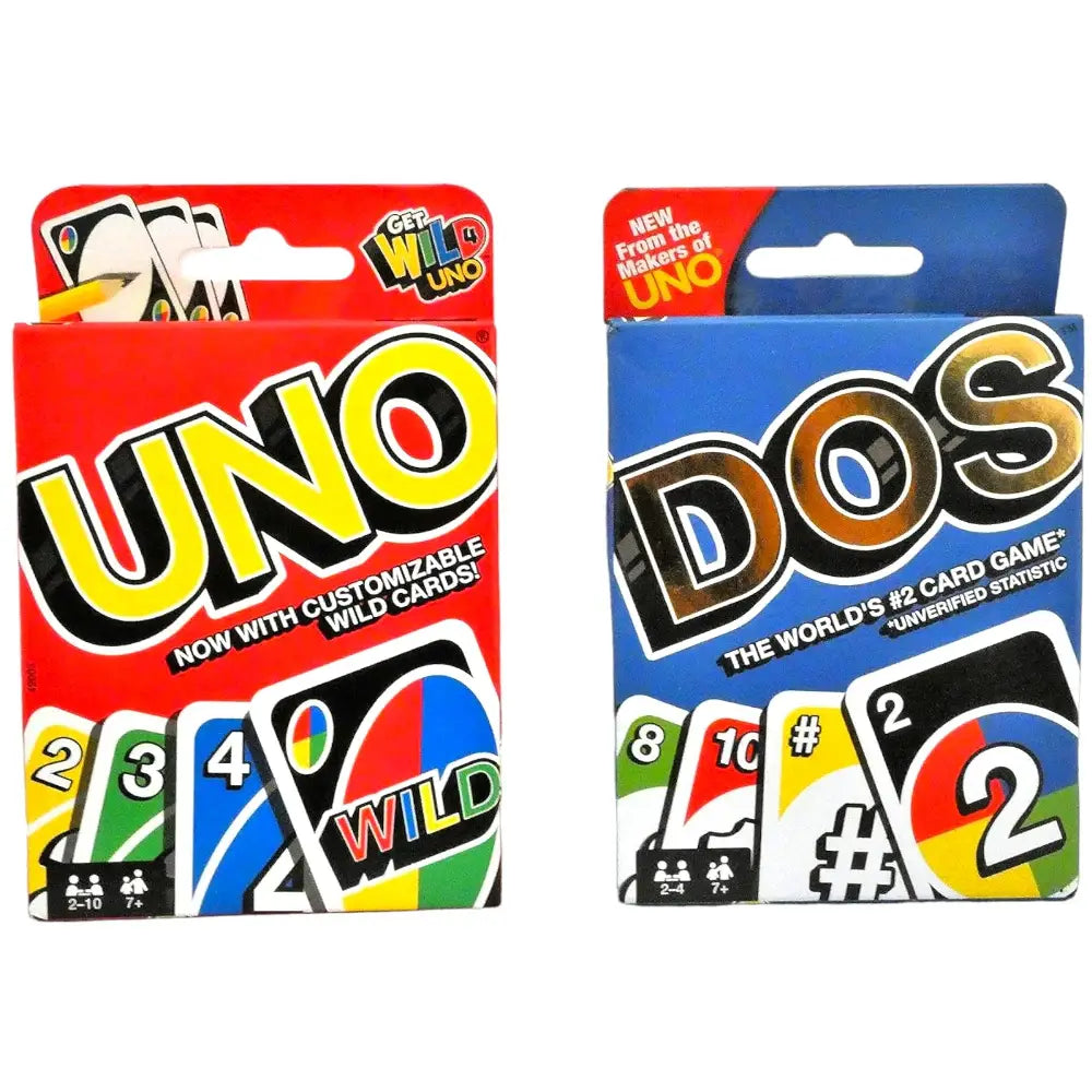 UNO & DOS Card Games FRM36+42003