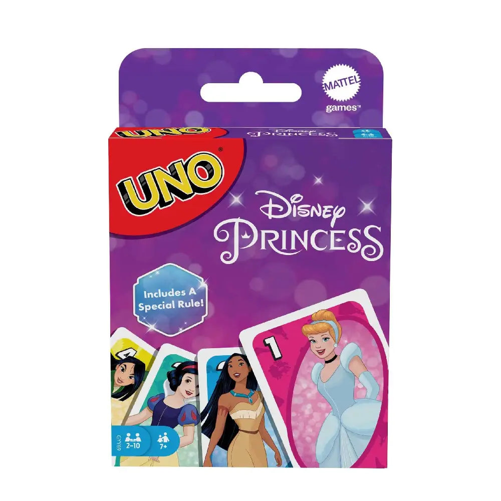 UNO Disney Princesses Card Game GYY69 thumbnail