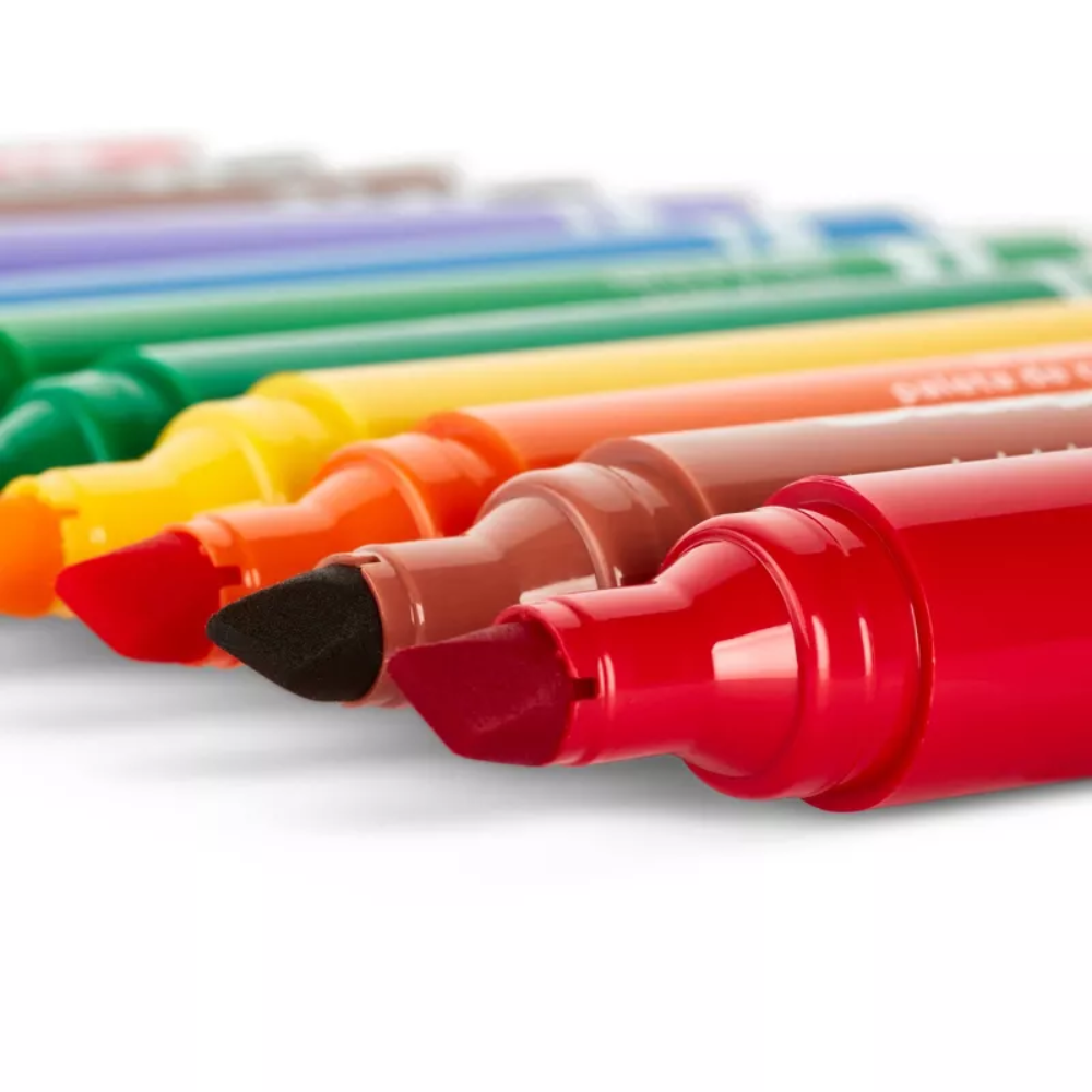 CRAYOLA Silly Scents Chisel Tip Washable Markers 12 58-8279 thumbnail