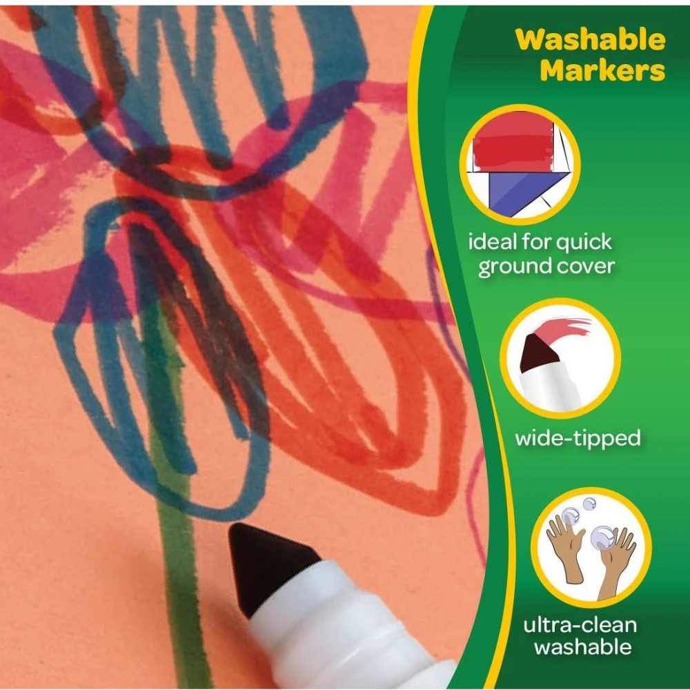 Crayola Washable Marker Set 64ct 58-8180 thumbnail