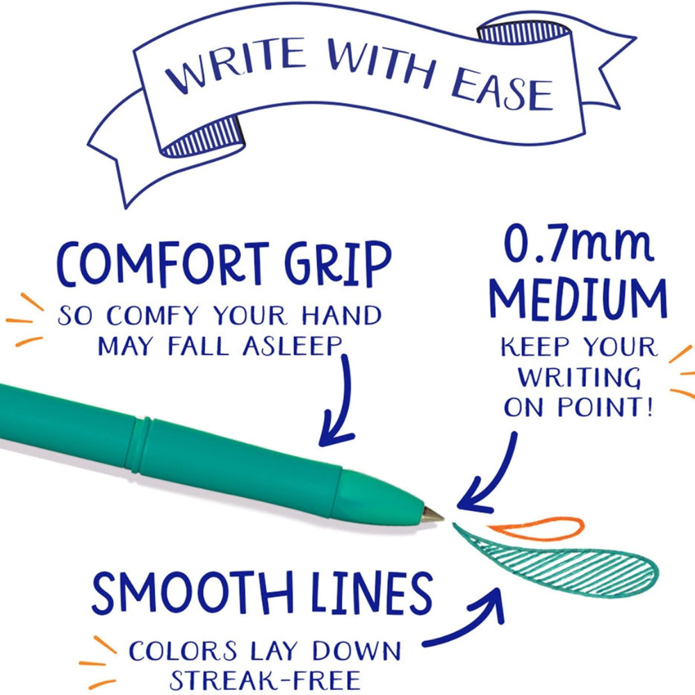 Crayola Colored Gel Pens Washable Pens 24 Count.  58-6603 thumbnail