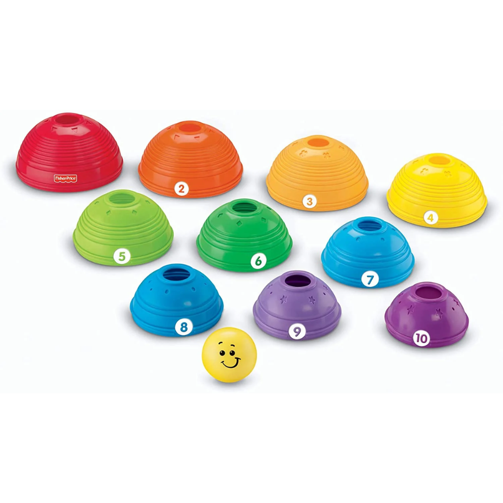 Fisher-Price Brilliant Basics Stack & Roll Cups K7166 thumbnail