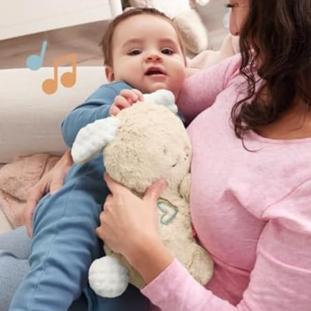 Fisher-Price Soothe & Settle Bunny Sound Machine Plush Toy thumbnail