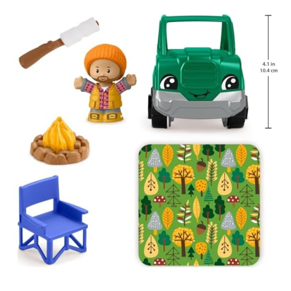 Fisher-Price - Little People Time to Camp Set HXD94 thumbnail
