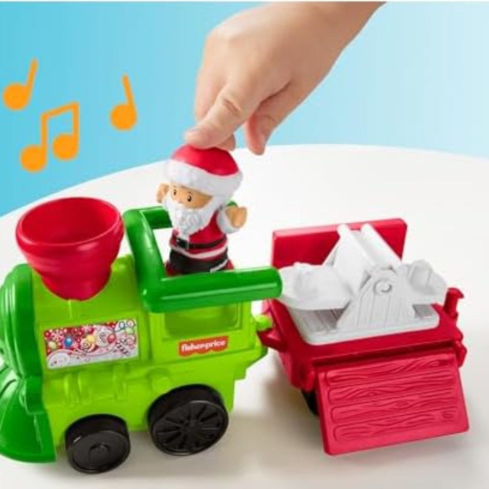 Fisher-Price Little People Musical Christmas Train HWY22 thumbnail