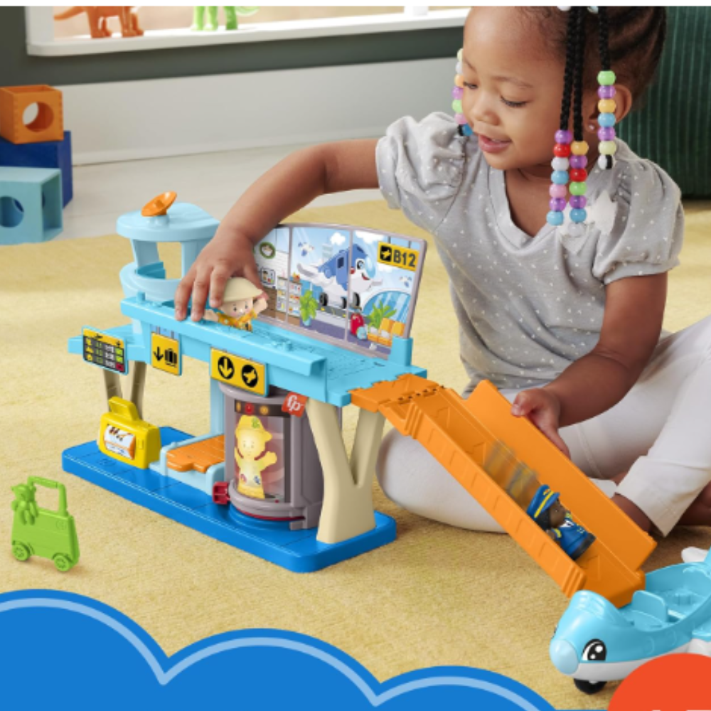 Fisher-Price Little People Everyday Adventures Airport HTJ26 thumbnail