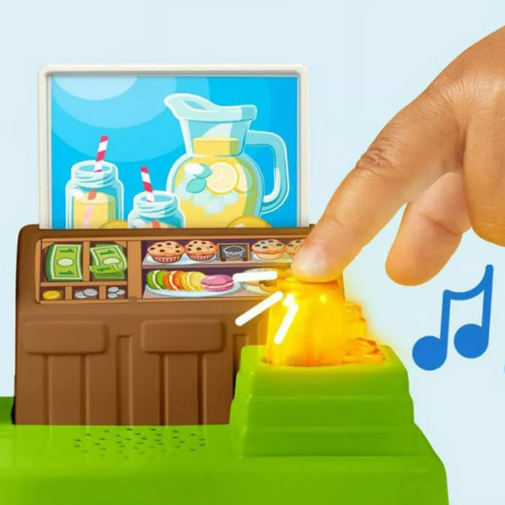 Fisher-Price Little People Lemonade Stand Playset HNN99 thumbnail