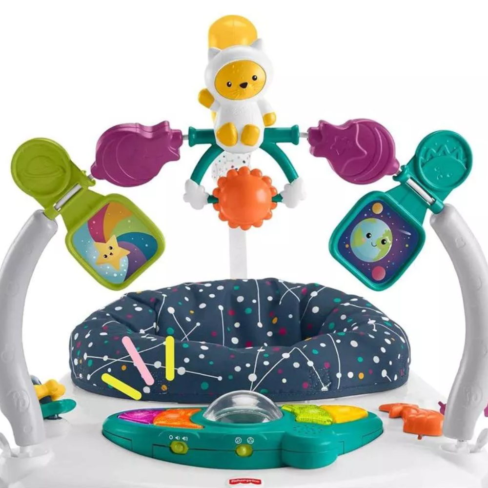 Fisher-Price AstroKitty SpaceSaver Jumperoo Activity Center thumbnail