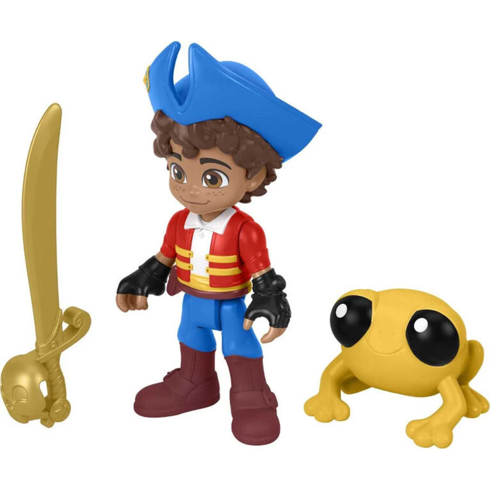 Fisher Price Santiago of the Seas Pirate Santiago Action Figure GXT69 thumbnail