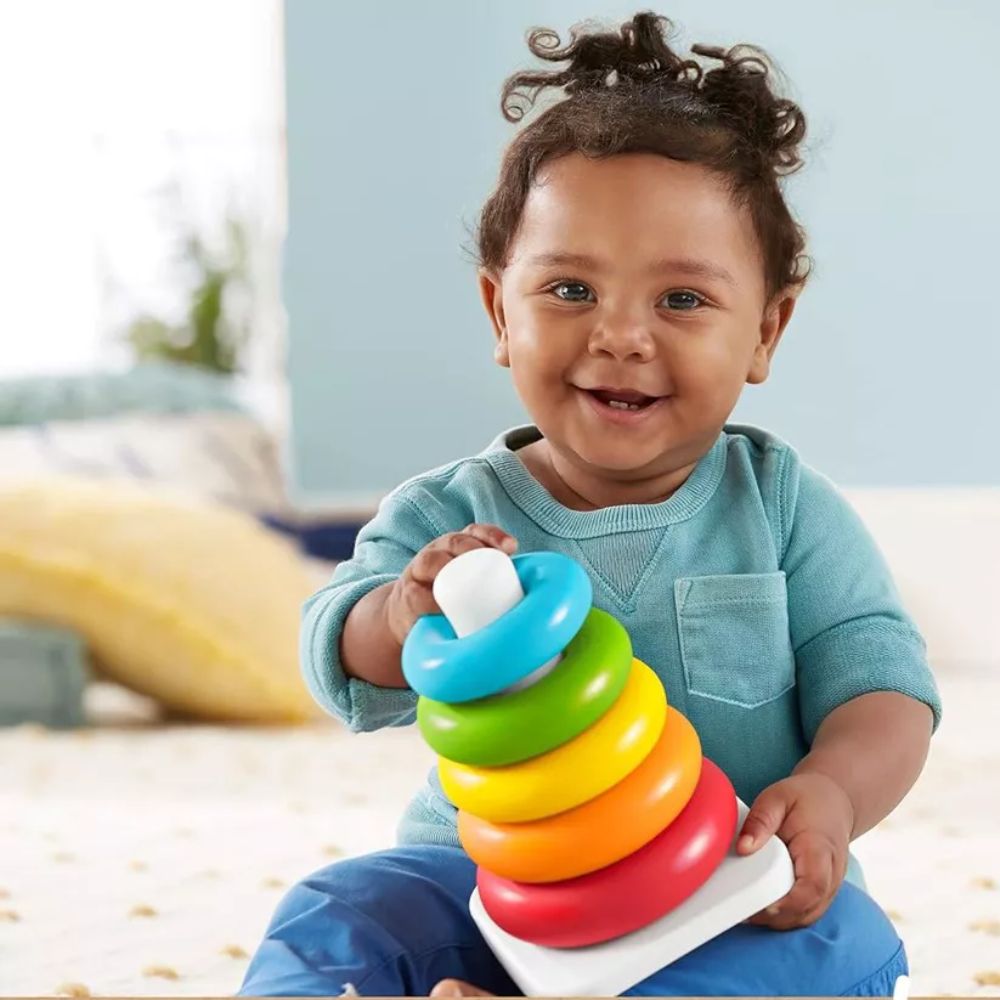 Fisher-Price Rock-a-Stack Ring Stacking Toy thumbnail