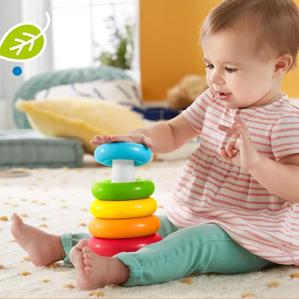 Fisher-Price Rock-a-Stack Ring Stacking Toy thumbnail