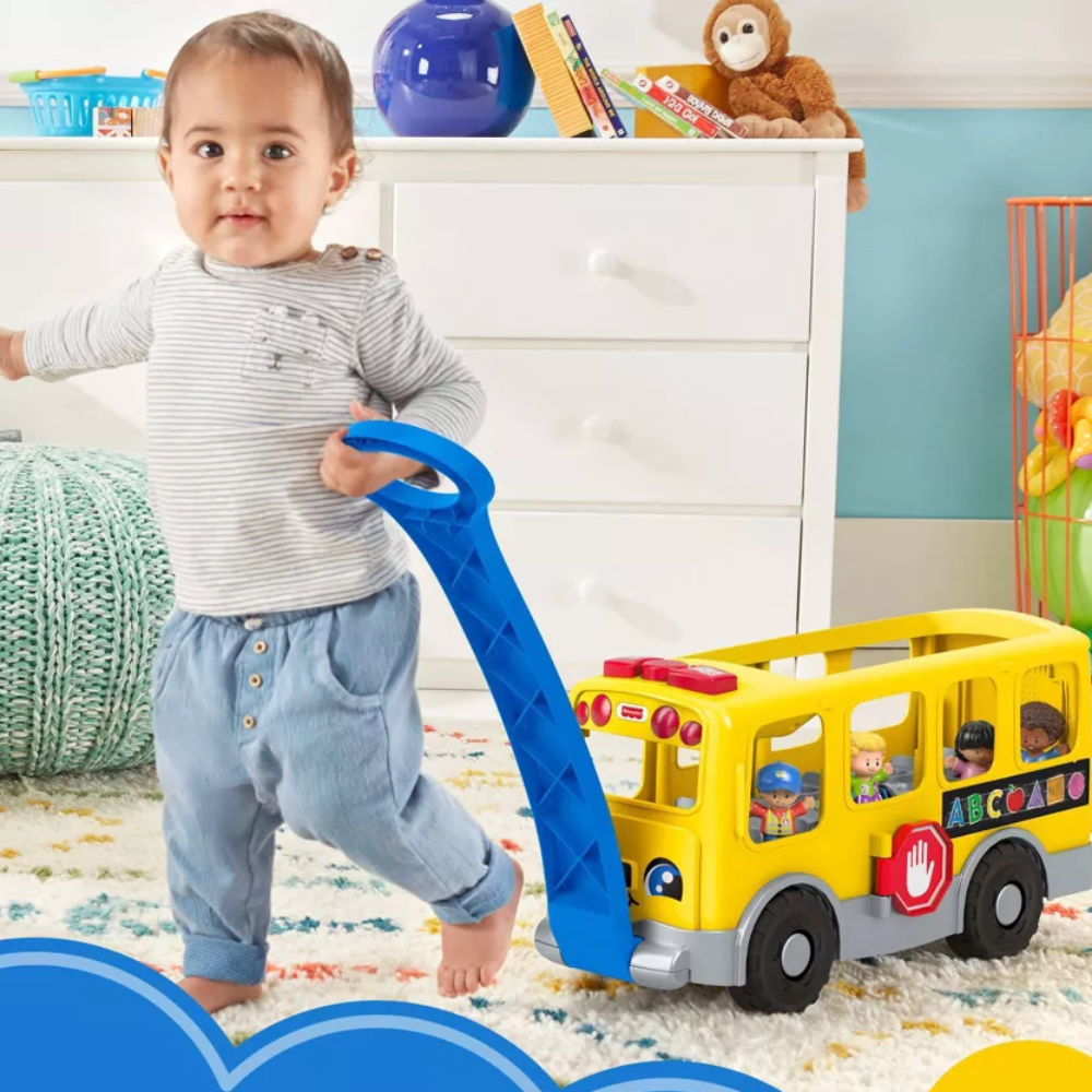 Fisher-Price Little People Big Yellow School Bus GLT75 thumbnail