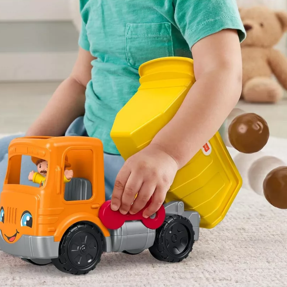Fisher-Price Little People Work Together Dump Truck GKR56 thumbnail