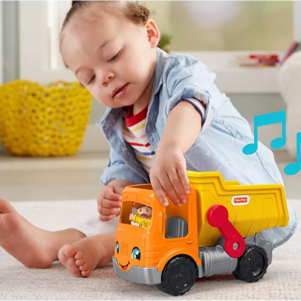Fisher-Price Little People Work Together Dump Truck GKR56 thumbnail