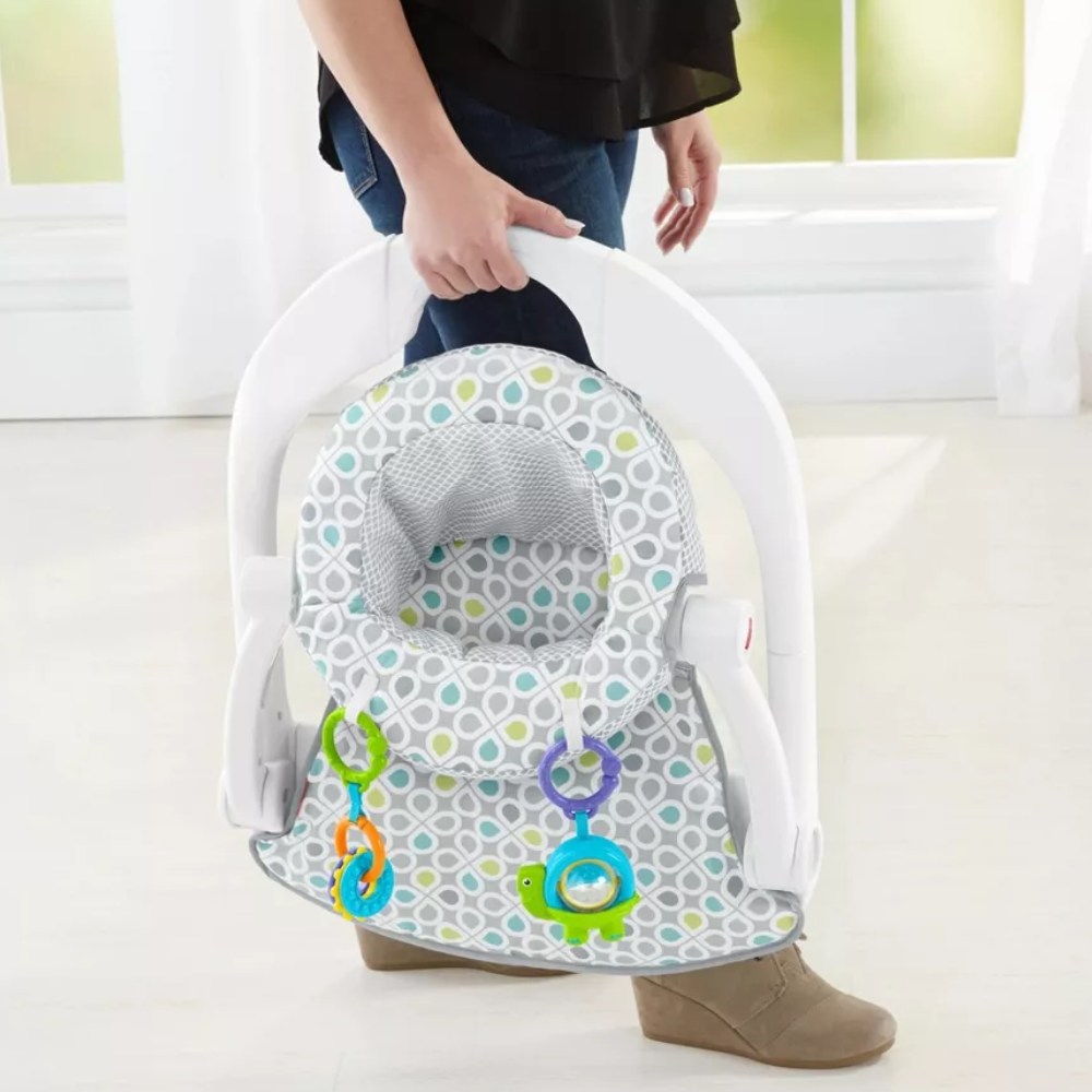 Fisher-Price Sit-Me-Up Floor Seat with Developmental Toys thumbnail