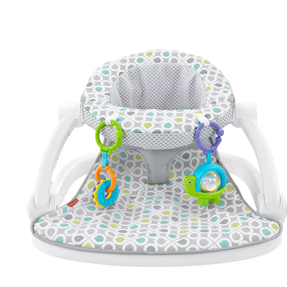 Fisher-Price Sit-Me-Up Floor Seat with Developmental Toys thumbnail
