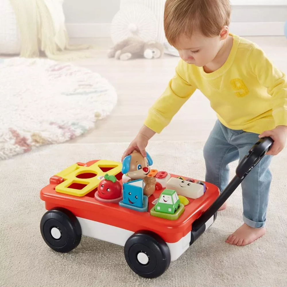 Fisher-Price Laugh & Learn Pull & Play Learning Wagon GCV97 thumbnail