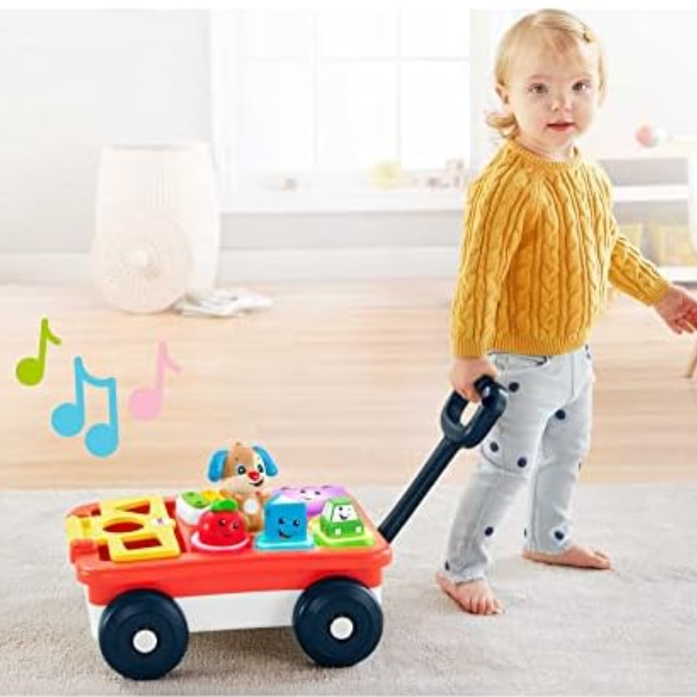 Fisher-Price Laugh & Learn Pull & Play Learning Wagon GCV97 thumbnail