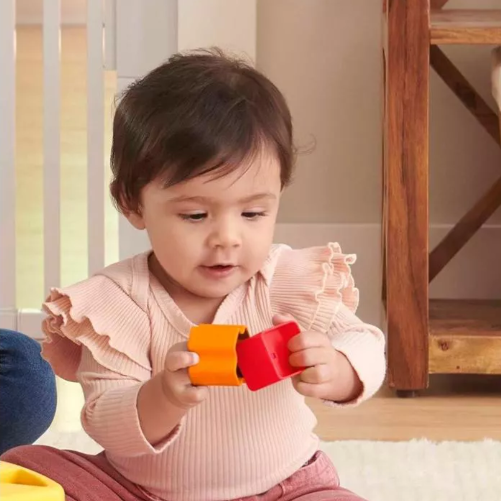 Fisher Price Baby's First Chunky Blocks Shape Sorter thumbnail