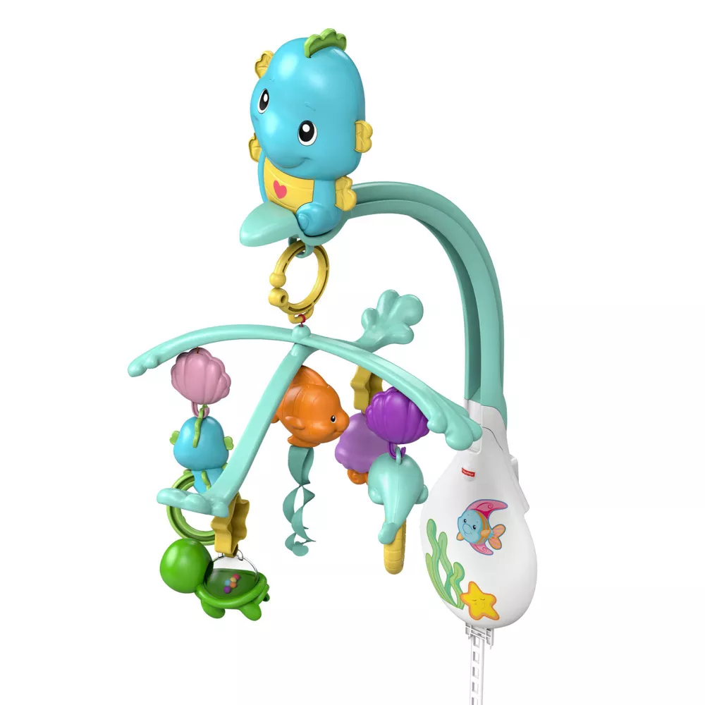 Fisher Price 3-in-1 Soothe & Play Seahorse Mobile DFP12 thumbnail