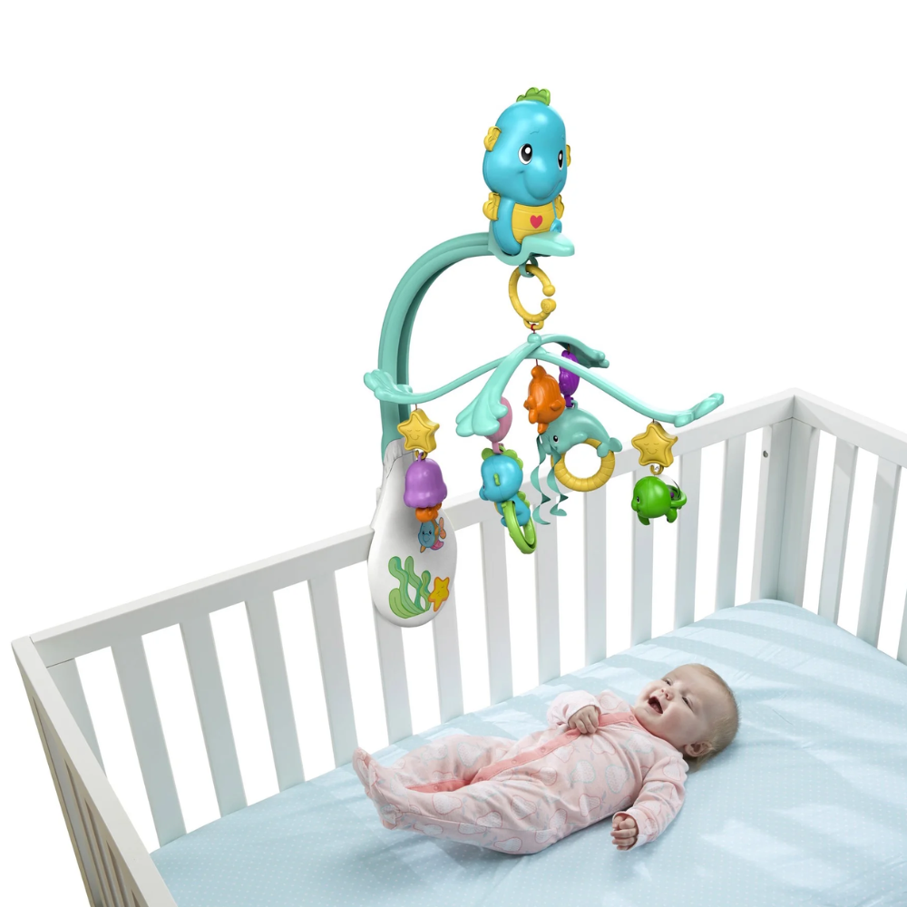 Fisher Price 3-in-1 Soothe & Play Seahorse Mobile DFP12 thumbnail