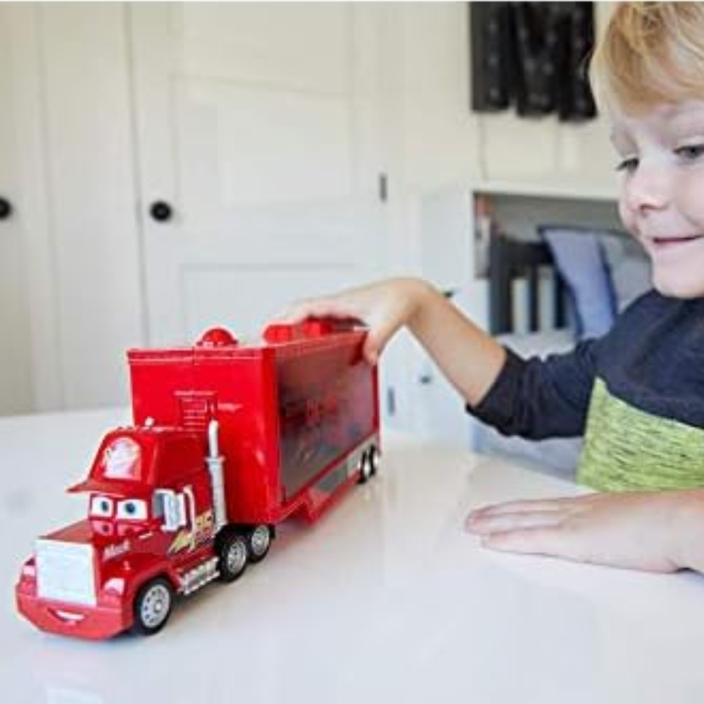 Disney/Pixar Cars Mini Racers Mack Transporter Vehicle FLG70 thumbnail