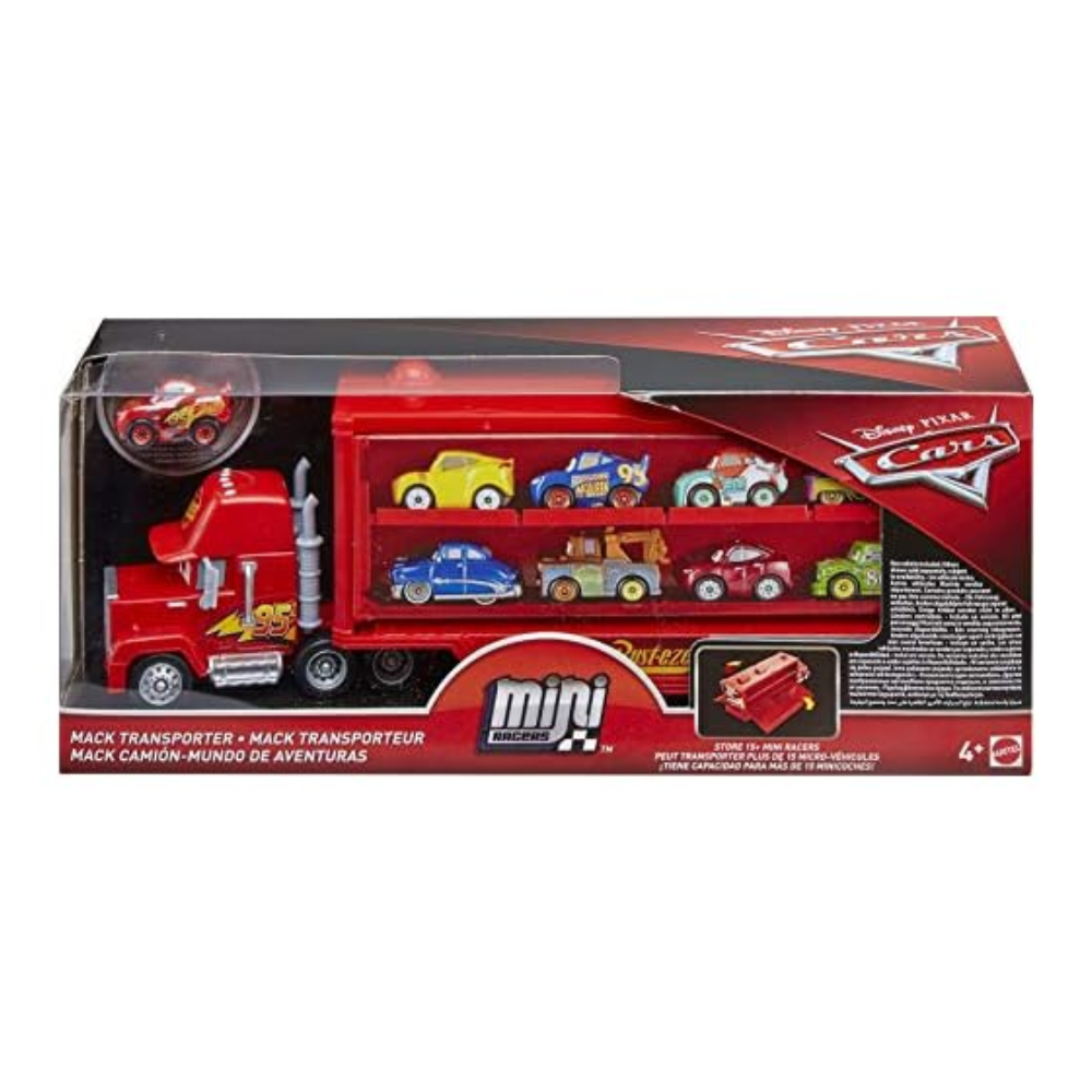 Disney/Pixar Cars Mini Racers Mack Transporter Vehicle FLG70 thumbnail